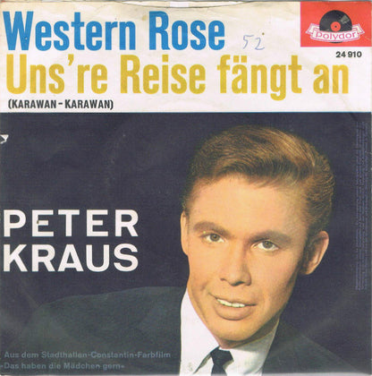 Peter Kraus : Western Rose  (7", Single, Mono)