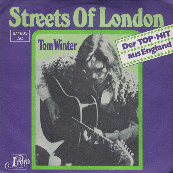 Tom Winter : Streets Of London (7", Single)