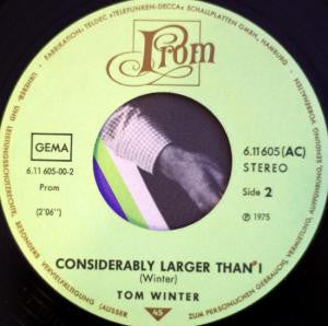 Tom Winter : Streets Of London (7", Single)