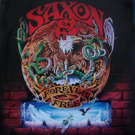 Saxon : Forever Free (LP, Album)