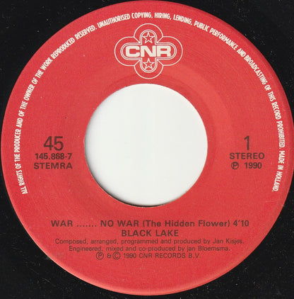 Black Lake : War....... No War (7", Single)