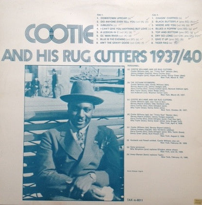 Cootie Williams & His Rug Cutters : Cootie And His Rug Cutters 1937/40 (LP, Comp)