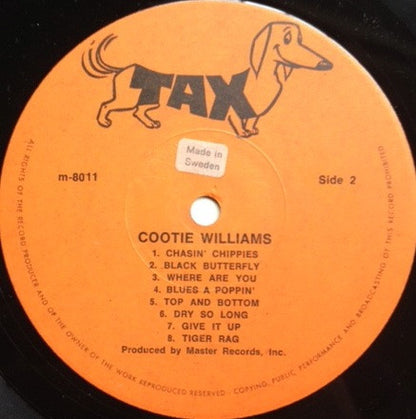 Cootie Williams & His Rug Cutters : Cootie And His Rug Cutters 1937/40 (LP, Comp)