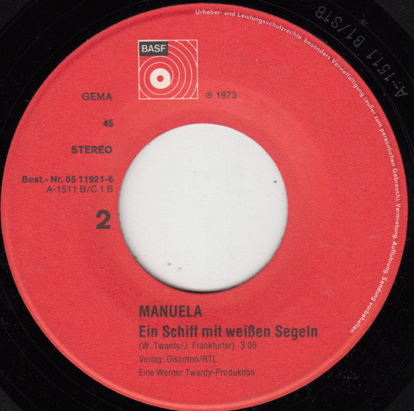 Manuela (5) : Da Sagen Sich Die Füchse Gute Nacht (7", Single)