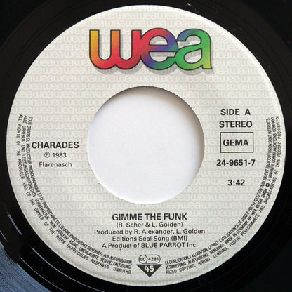 Charades : Gimme The Funk (7", Single)