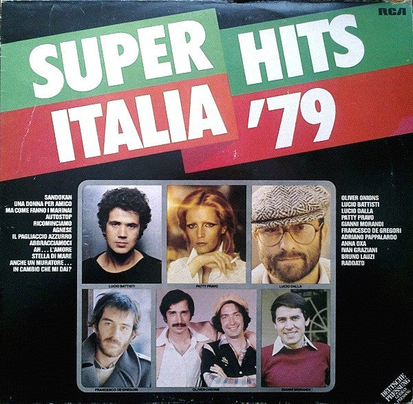 Various : Superhits Italia '79 (LP, Comp)