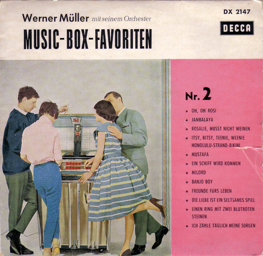 Werner Müller Und Sein Orchester : Music-Box-Favoriten Nr. 2 (7", EP, Mono)