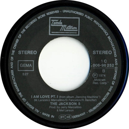 The Jackson 5 : I Am Love (7", Single)