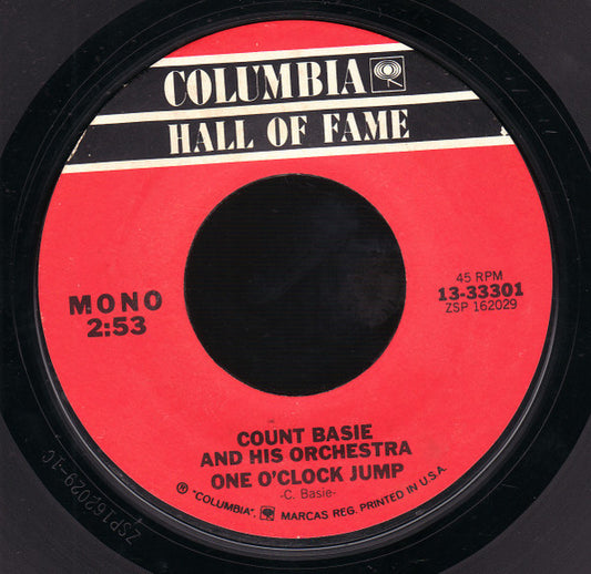 Count Basie Orchestra : One O'Clock Jump / Every Tub (7")