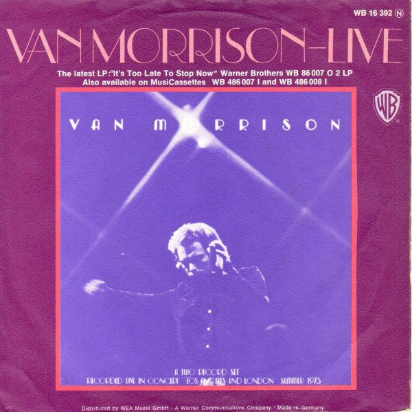 Van Morrison & The Caledonia Soul Express : Caledonia (7")