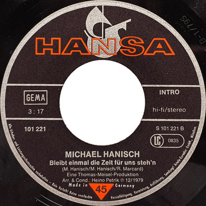 Michael Hanisch : Dein Platz Ist Leer (7", Single)