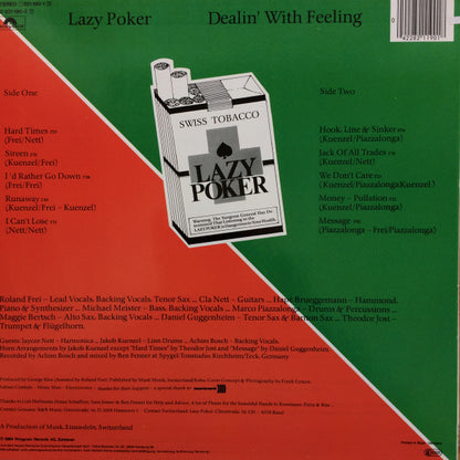 Lazy Poker Blues Band : Dealin’ With Feeling (LP, Album)