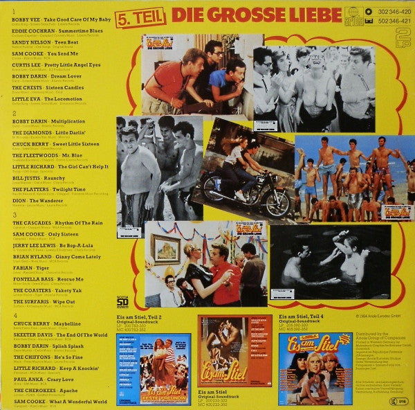 Various : Eis Am Stiel (5. Teil - Die Grosse Liebe) (2xLP, Comp)