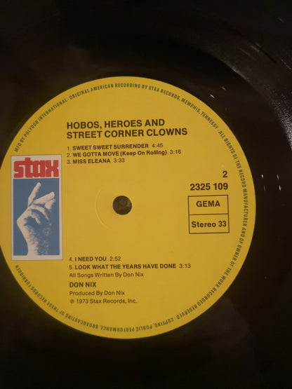 Don Nix : Hobos, Heroes And Street Corner Clowns (LP, Album)