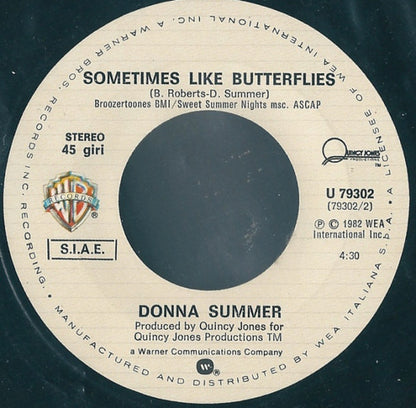 Donna Summer : Love Is In Control (Finger On The Trigger) (7")