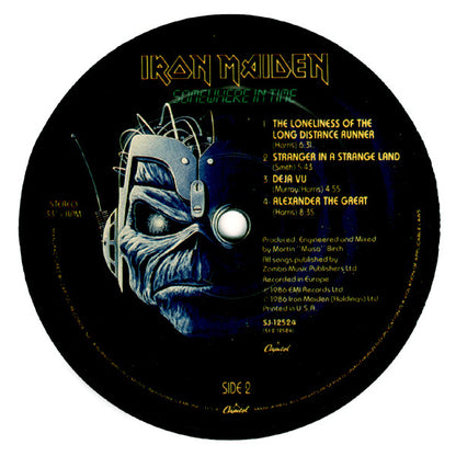 Iron Maiden : Somewhere In Time (LP, Album, SRC)