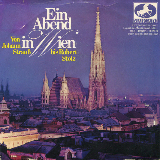 Berliner Symphoniker Directed By Robert Stolz : Ein Abend In Wien (7", EP)