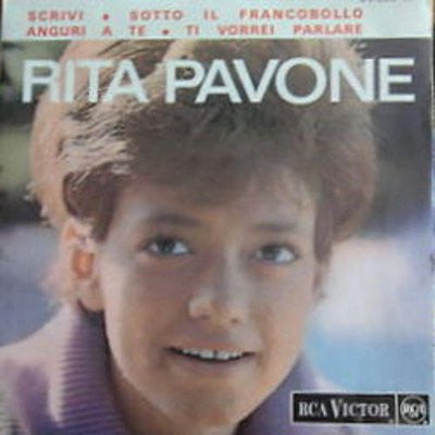 Rita Pavone : Scrivi (7", EP, Mono)