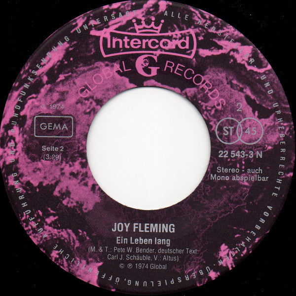 Joy Fleming : Rocktown / Ein Leben Lang (7", Single)