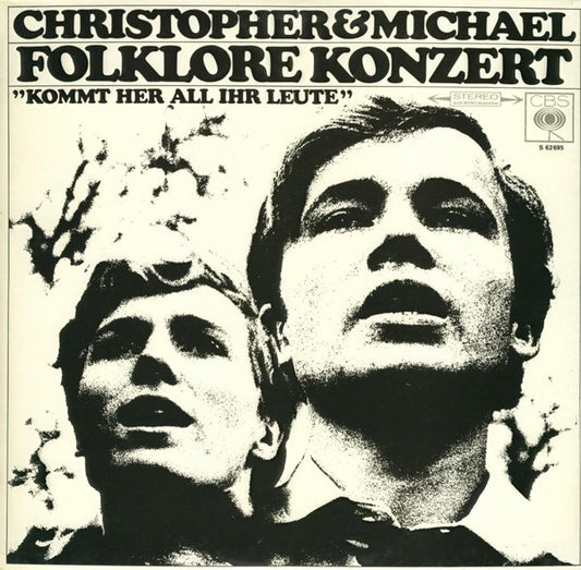 Christopher & Michael : Folklore Konzert "Kommt Her All Ihr Leute" (LP, Album)