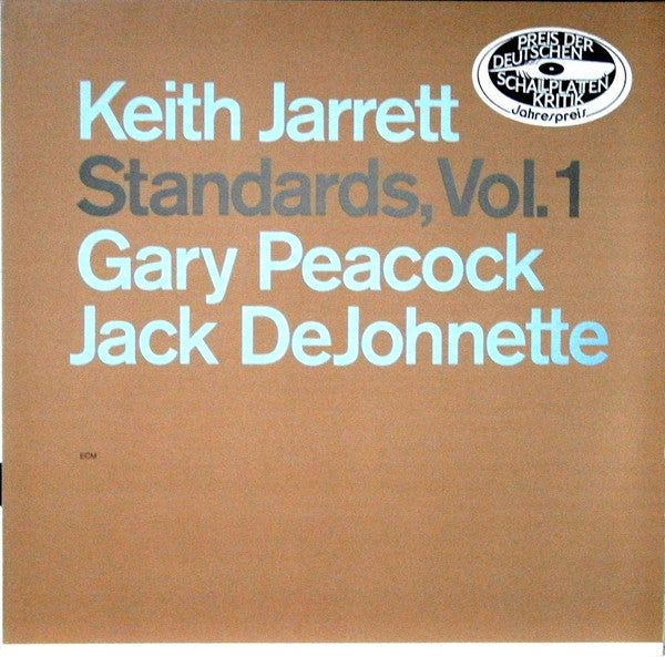 Keith Jarrett, Gary Peacock, Jack DeJohnette : Standards, Vol. 1 (LP, Album)