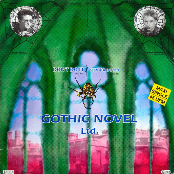 Gothic Novel Ltd. : Don't Do It / Struck Down (12", Maxi)