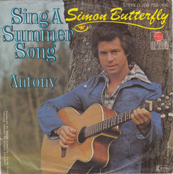 Simon Butterfly : Sing A Summer Song (7", Single)