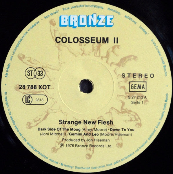 Colosseum II : Strange New Flesh (LP, Album, RE)