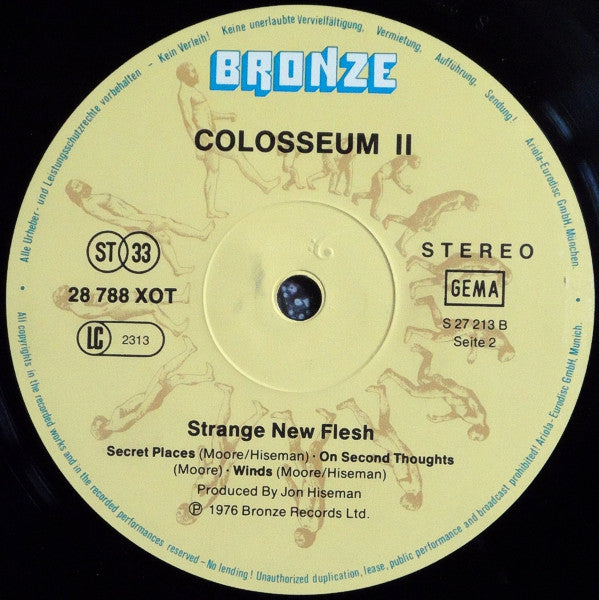 Colosseum II : Strange New Flesh (LP, Album, RE)