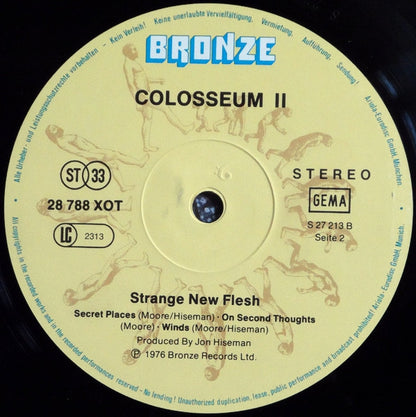 Colosseum II : Strange New Flesh (LP, Album, RE)