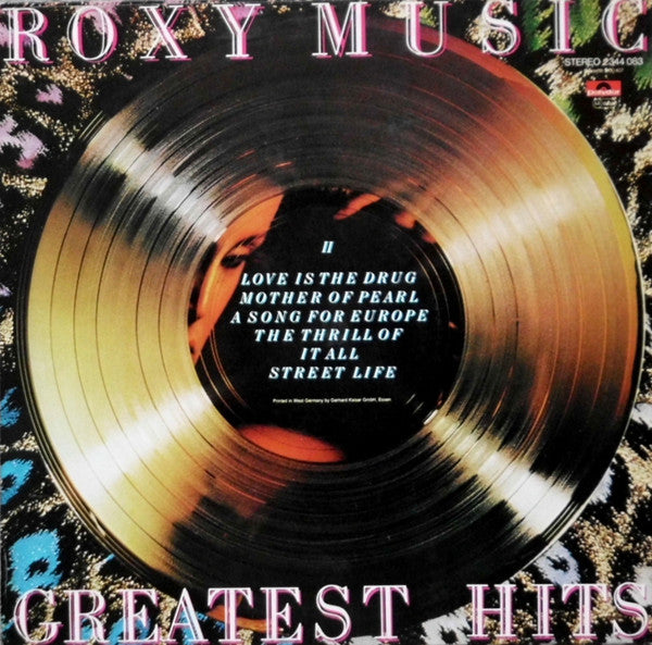 Roxy Music : Greatest Hits (LP, Comp)