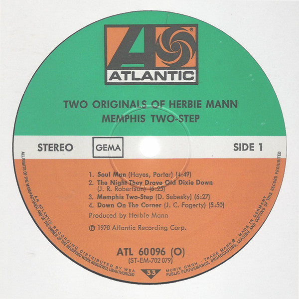 Herbie Mann : 2 Originals Of Herbie Mann (2xLP, Comp)