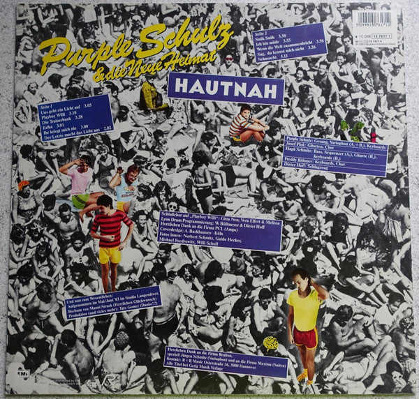 Purple Schulz & Neue Heimat : Hautnah (LP, Album, RE)