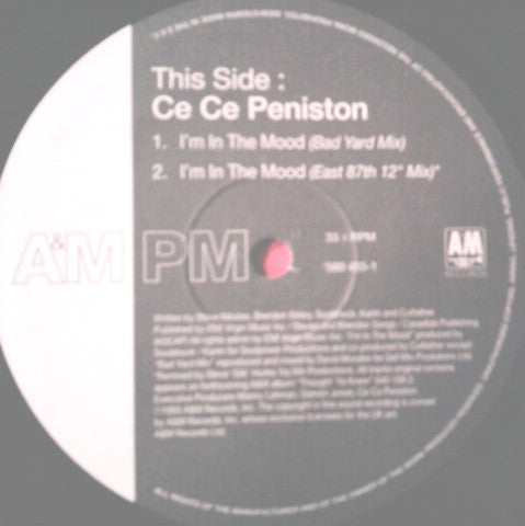 CeCe Peniston* : I'm In The Mood (12", Single)