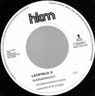 Leopold 3 : Summernight (7", Single)