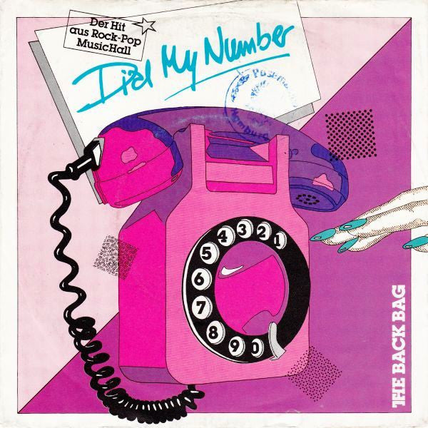 The Back Bag : Dial My Number (7", Single)