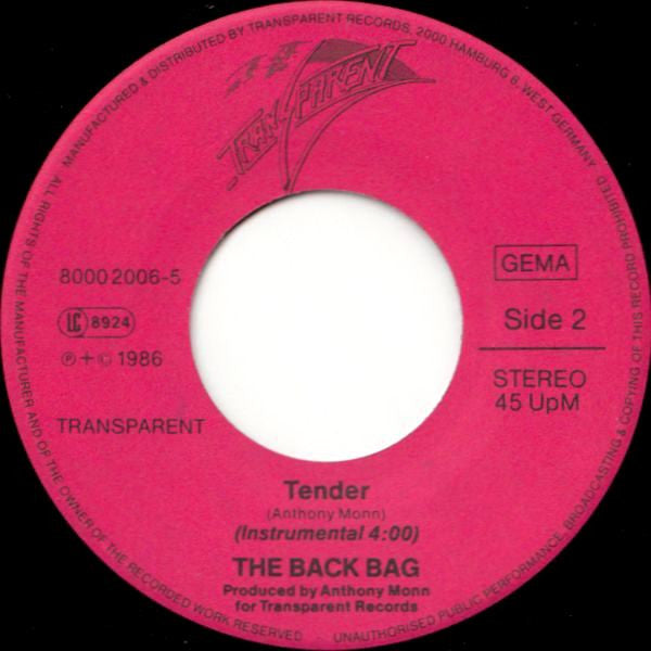 The Back Bag : Dial My Number (7", Single)