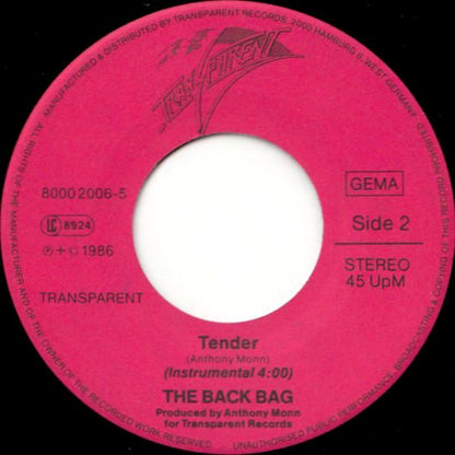 The Back Bag : Dial My Number (7", Single)