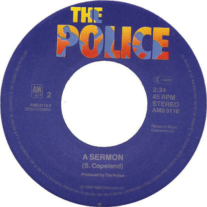 The Police : De Do Do Do De Da Da Da (7", Single)