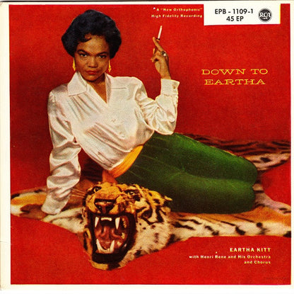 Eartha Kitt : Down To Eartha (7", EP)