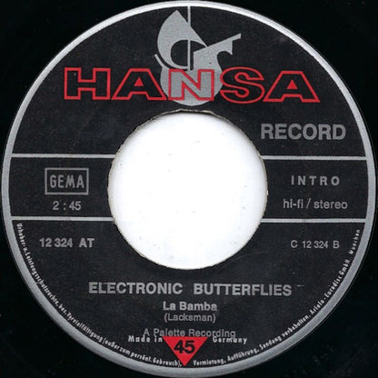 Electronic Butterflies : Coconut (7", Single)