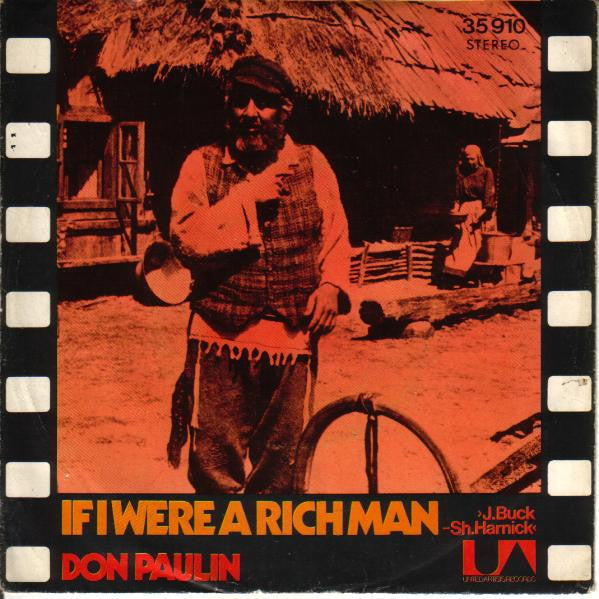 Don Paulin / Ferrante & Teicher : If I Were A Rich Man / Theme From 'Z' (7", Single)