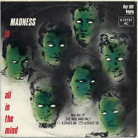 Madness : Tomorrow's.. Just Another Day / Madness (Is All In The Mind) (7", Single)