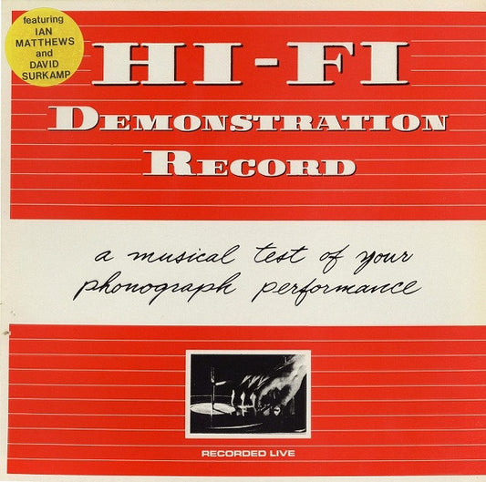 Hi-Fi (2) : Demonstration Record (12", MiniAlbum)