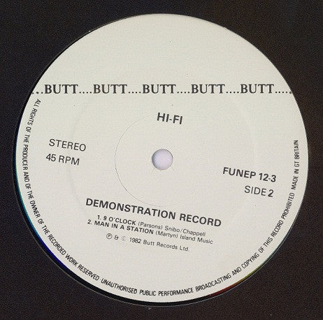 Hi-Fi (2) : Demonstration Record (12", MiniAlbum)