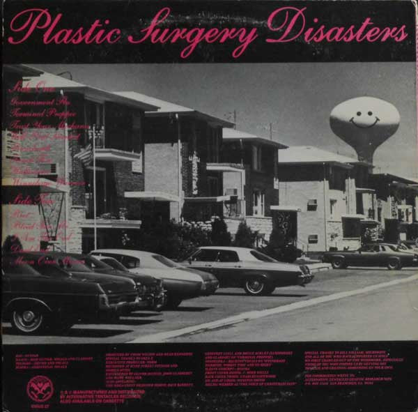 Dead Kennedys : Plastic Surgery Disasters (LP, Album, RP)