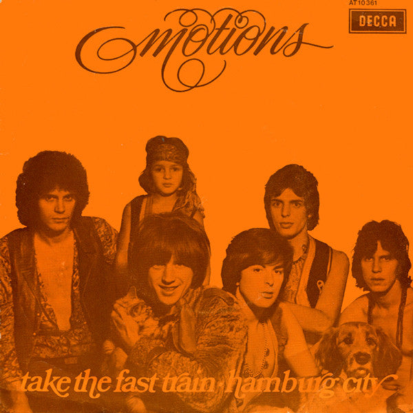 The Motions : Take The Fast Train / Hamburg City (7", Single)