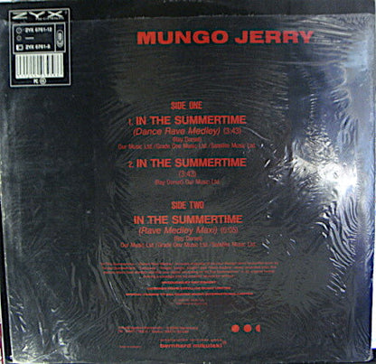 Mungo Jerry : In The Summertime Dance Rave Medley (12")