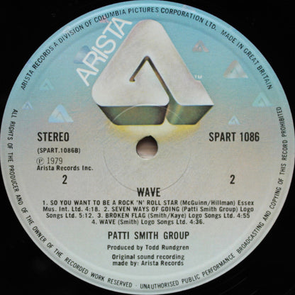 Patti Smith Group : Wave (LP, Album)