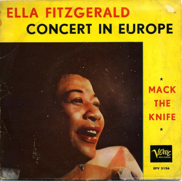 Ella Fitzgerald : Concert In Europe (7", EP, Single)